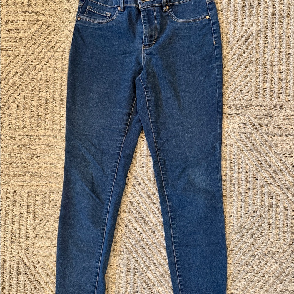 Workshop Republic Clothing Dark Blue Skinny Jeans